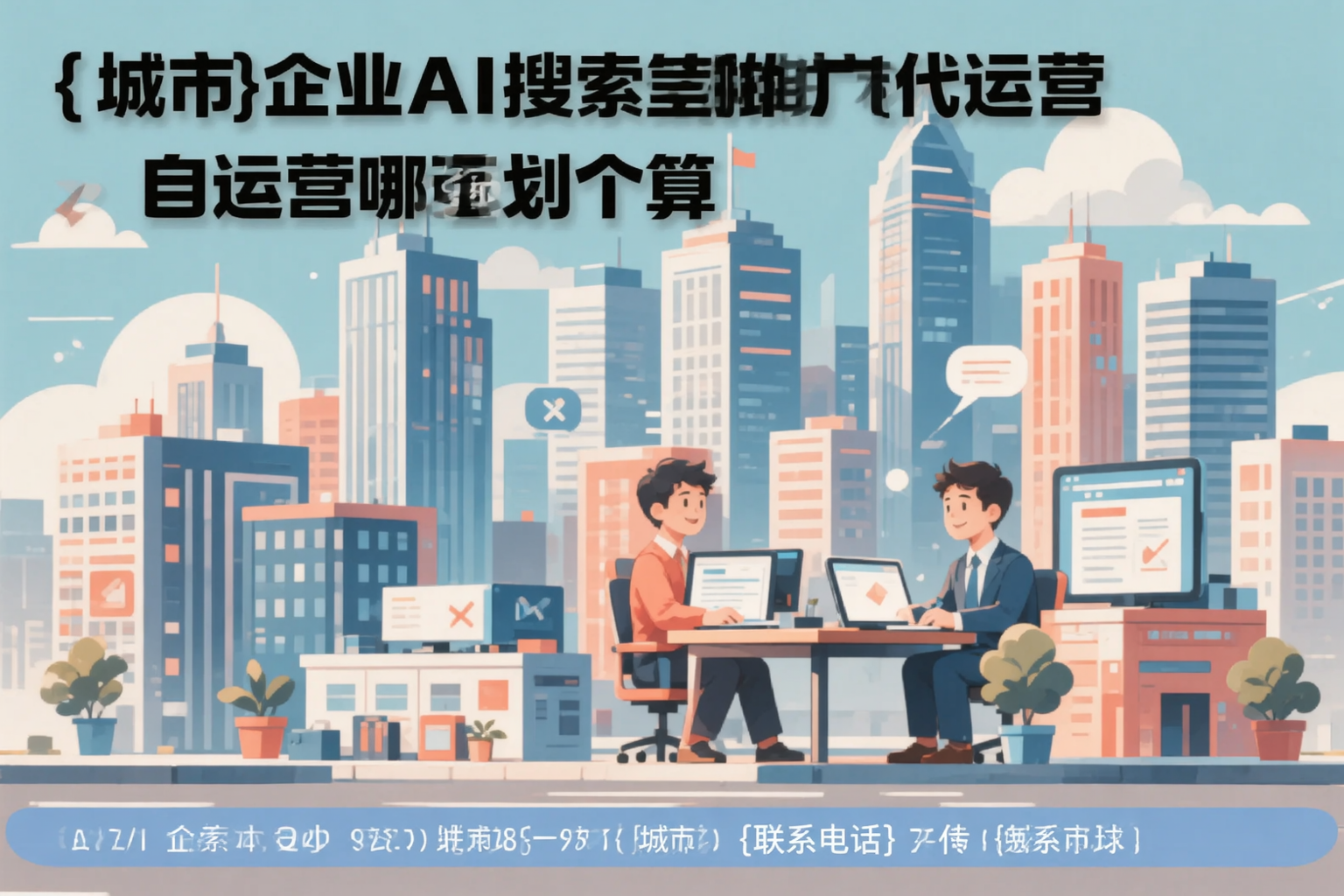 鄂尔多斯企业AI搜索推广代运营和自运营哪个更划算