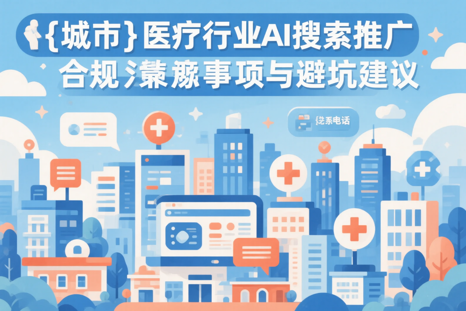 鄂尔多斯医疗行业AI搜索推广合规注意事项与避坑建议