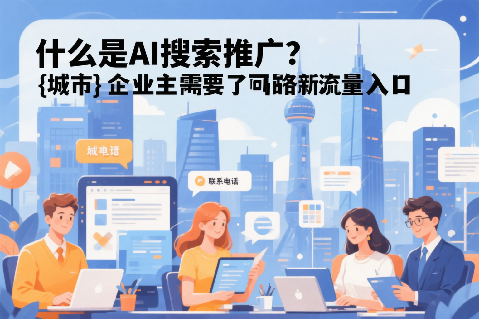 什么是AI搜索推广？鄂尔多斯企业主需要了解的新流量入口