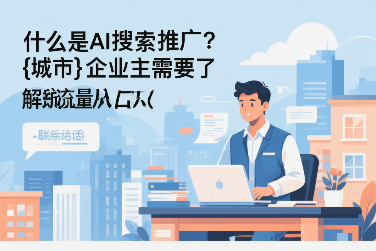 什么是AI搜索推广?鄂尔多斯企业主需要了解的新流量入口
