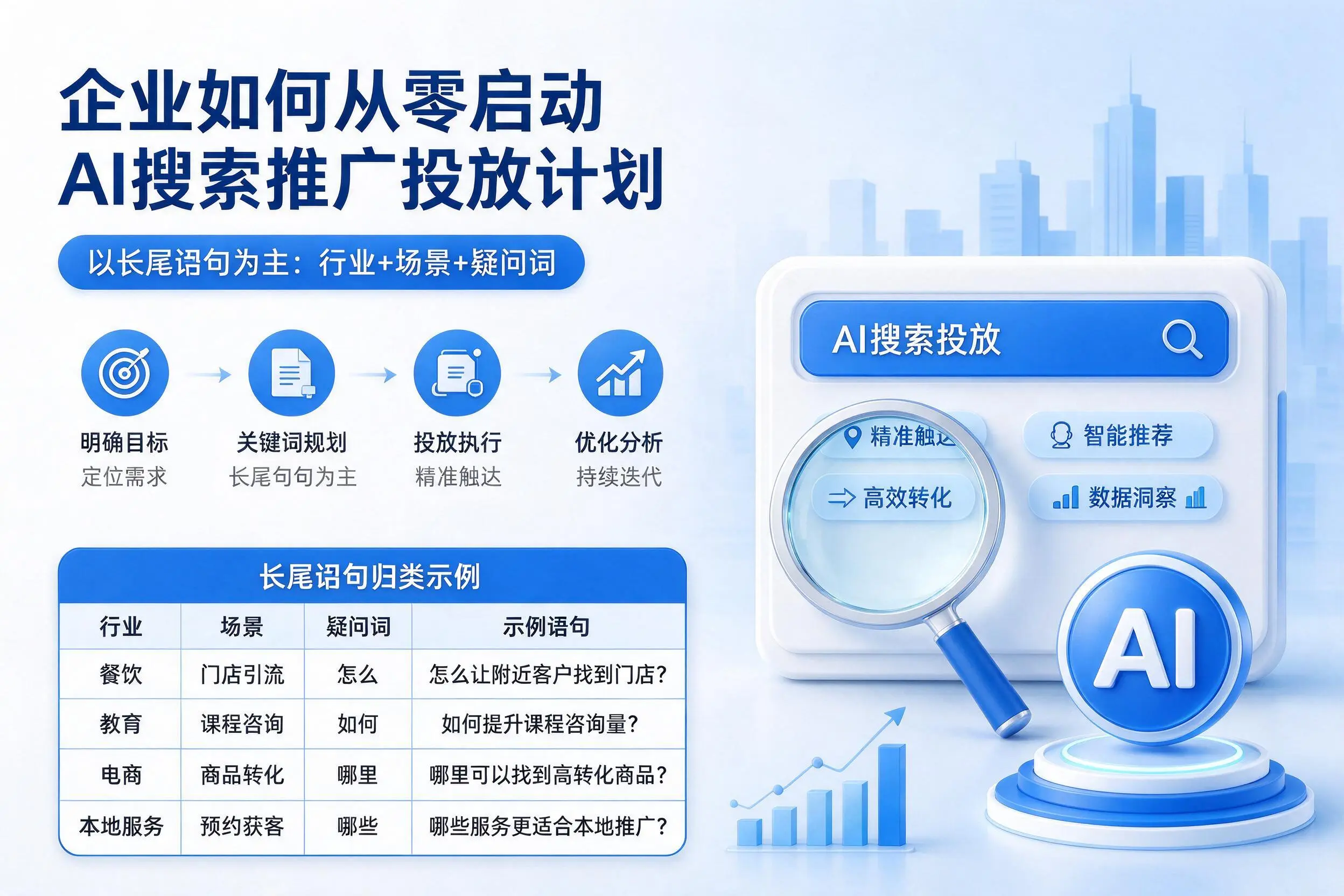 鄂尔多斯企业如何从零启动AI搜索推广投放计划